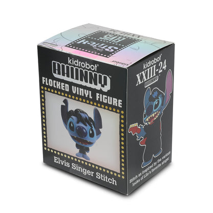 Disney Stitch - Singer Elvis Bhunny 4” Flocked Vinyl Figure