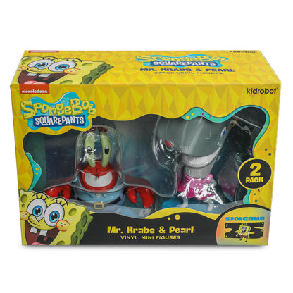 SpongeBob SquarePants - Mr. Krabs & Pearl Vinyl Mini Figure 2-Pack