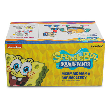SpongeBob SquarePants - Mermaidman & Barnacleboy Vinyl Mini Figure 2-Pack