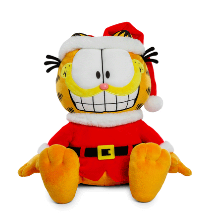 Santa Garfield HugMe Plush with Shake Action