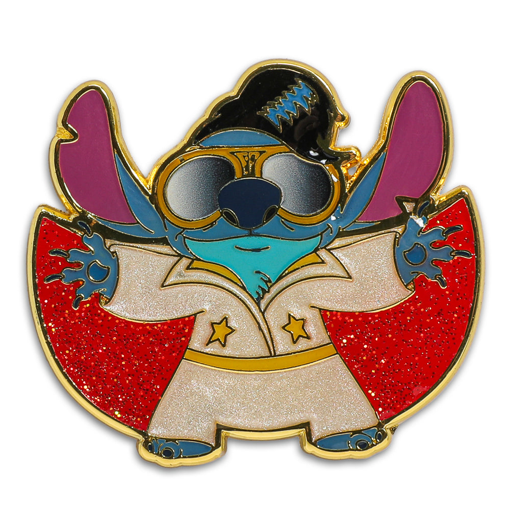 D23: Disney Stitch - Elvis Deluxe Pins & Lanyard Set