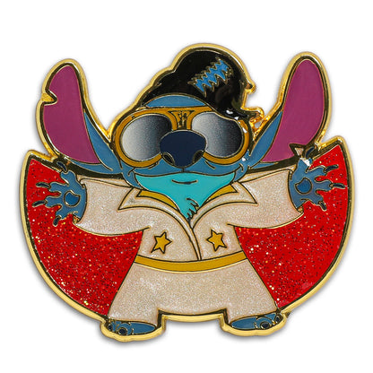 D23: Disney Stitch - Elvis Deluxe Pins & Lanyard Set