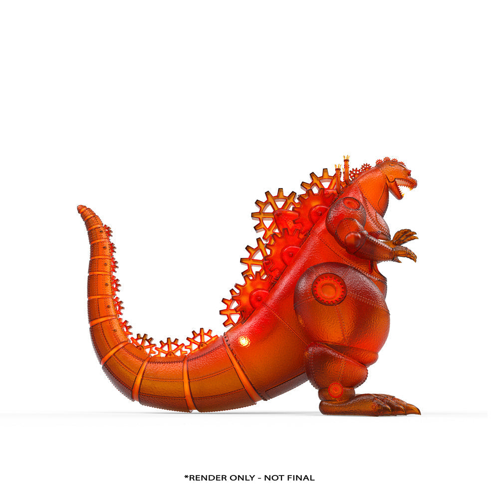 Godzilla x Doktor A - Godzilla Vinyl Art Figure - Burning Edition (PRE-ORDER)