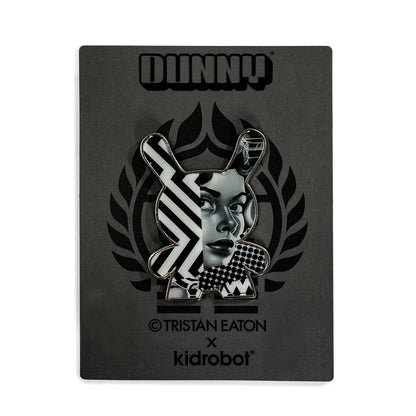 20th Anniversary Monochromic Dunny Pin by Tristan Eaton (Limited Edition of 500)