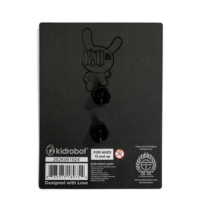 20th Anniversary Monochromic Dunny Pin by Tristan Eaton (Limited Edition of 500)