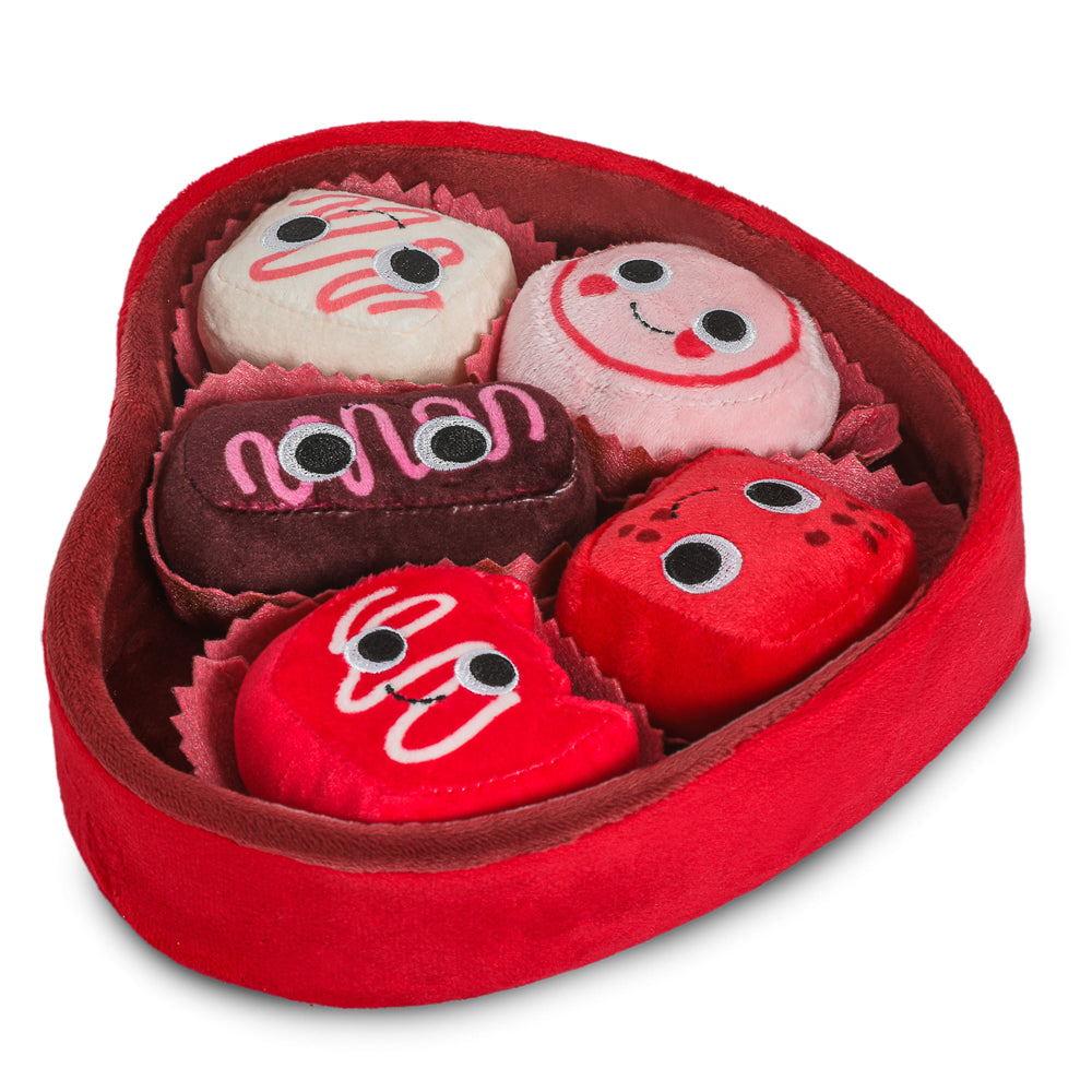 Yummy World Amore the Heart Box of Chocolates Interactive Plush