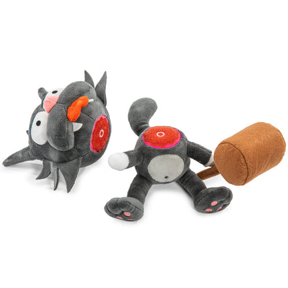 The Simpsons Itchy and Scratchy Interactive Phunny Plush Bundle