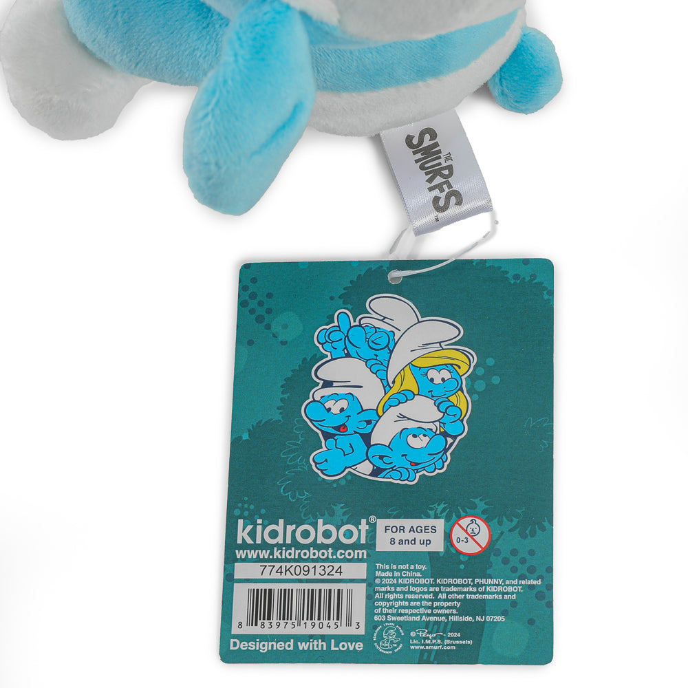 The Smurfs - Smurfette, Papa Smurf and Clumsy Smurf Phunny Plush Bundle
