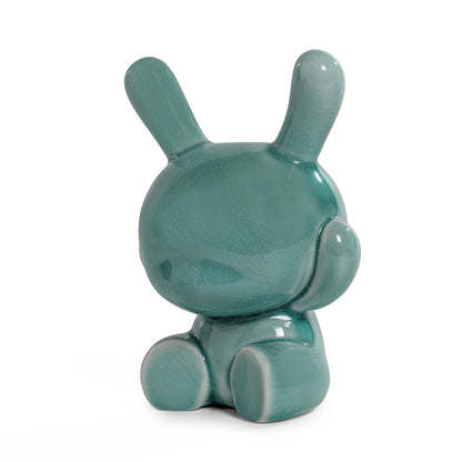 Three Wise Dunnys 5” Porcelain 3-Pack – Blue Mist Crackle Glaze Edition