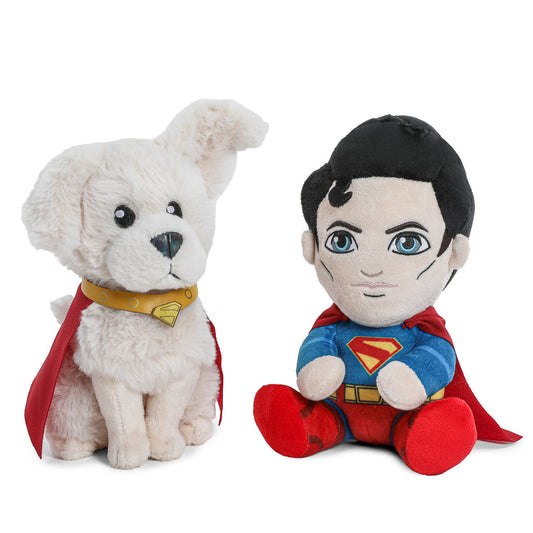 Superman (2025) – Superman & Krypto the Superdog Phunny Plush Bundle