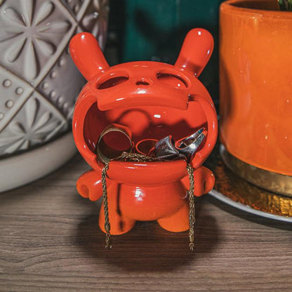 Fine Ash Dunny 5" Ceramic Ashtray Figure - Sunset Orange Edition