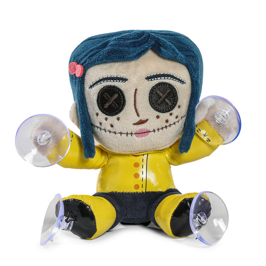 Coraline - Button-Eyed Coraline Plush Window Clinger