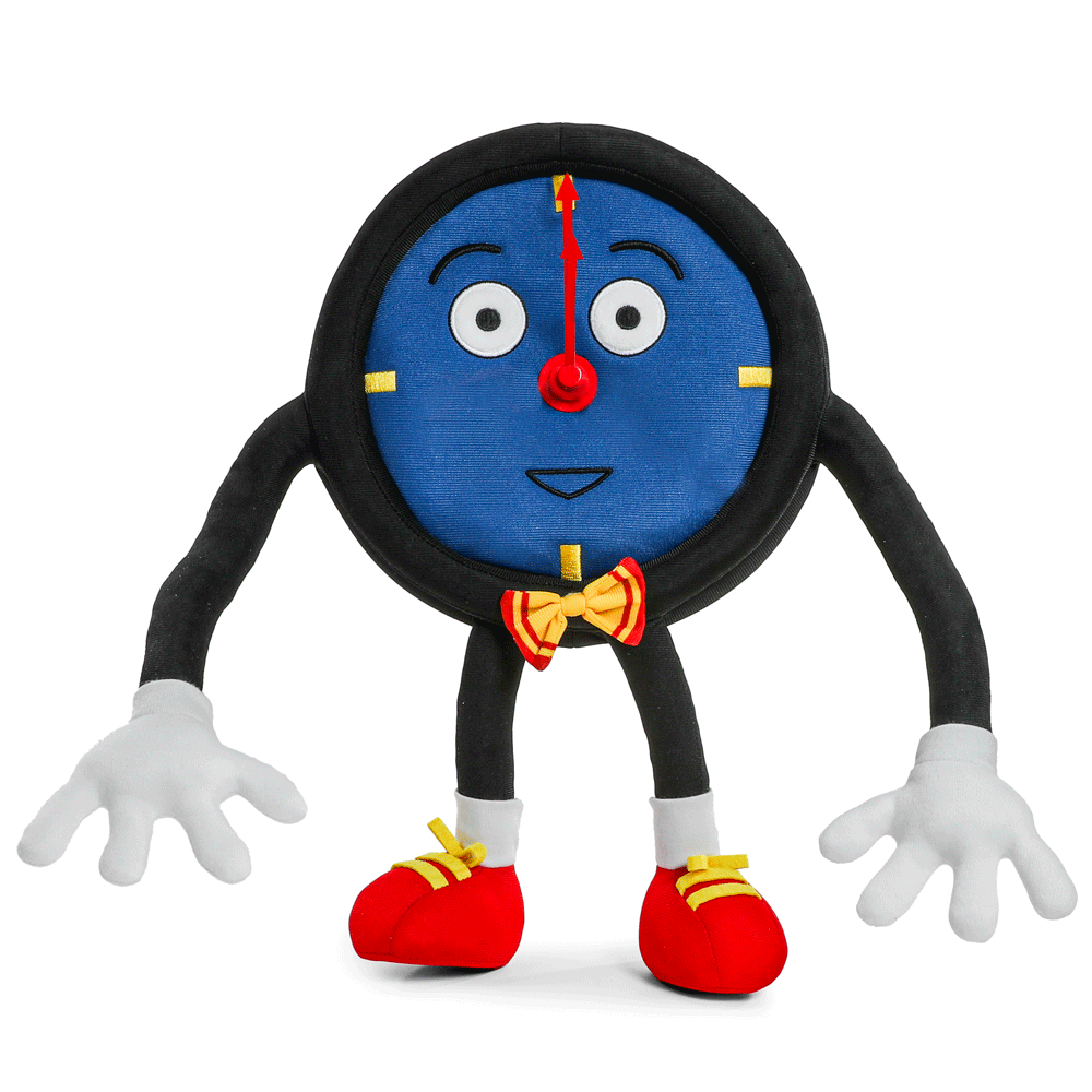 Don't Hug Me I'm Scared - Tony the Talking Clock Wall Clock Plush