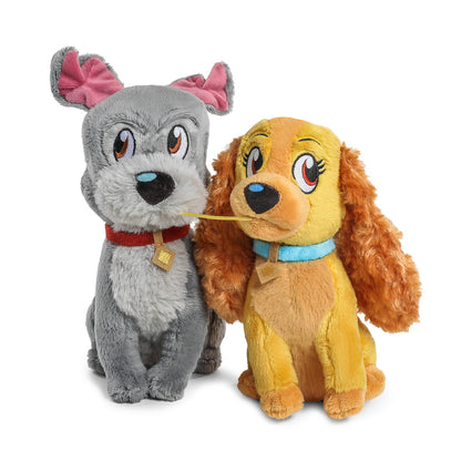 Disney Lady and the Tramp - Spaghetti Kiss Interactive Plush Set (FIRST LOOK)