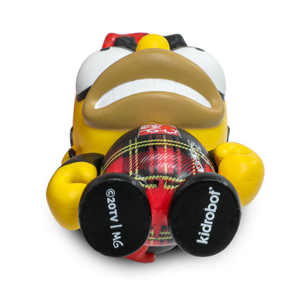 The Simpsons - Donut Riot Punk Homer 3" Vinyl Mini Figure - Crimson Glaze Edition - Kidrobot.com Exclusive (Limited Edition of 500)