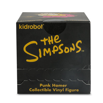 2025 CON EXCLUSIVE: The Simpsons - Donut Riot Punk Homer 3" Vinyl Mini Figure - Pink Glaze Edition (Limited Edition of 500)