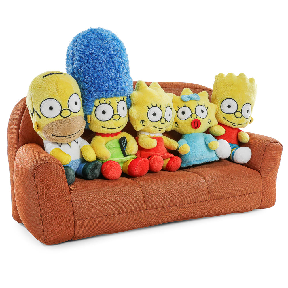 The Simpsons - Simpsons Family on Couch Interactive Plush Set (PRE-ORDER)