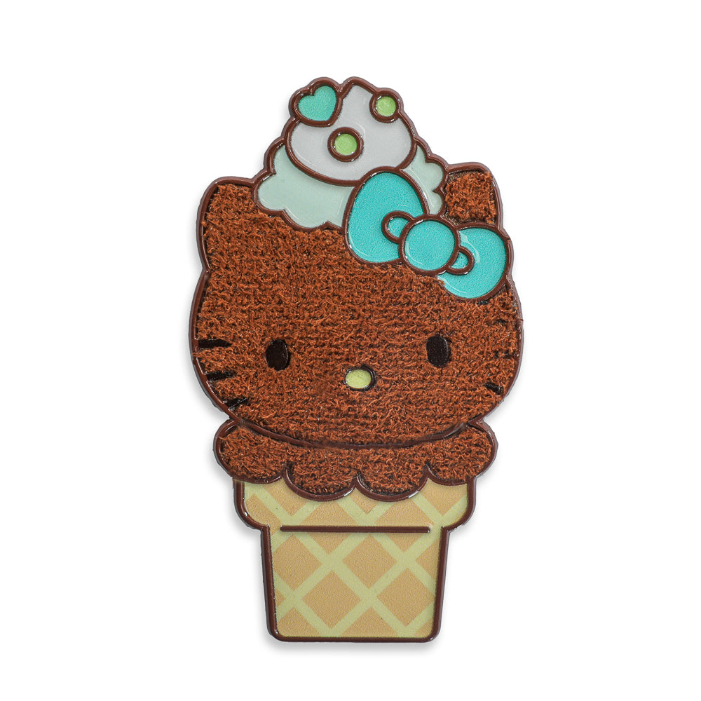 2025 CON EXCLUSIVE: Hello Kitty® Ice Cream Cone Pin - Bundle of 3 Pins (Limited Edition of 300)