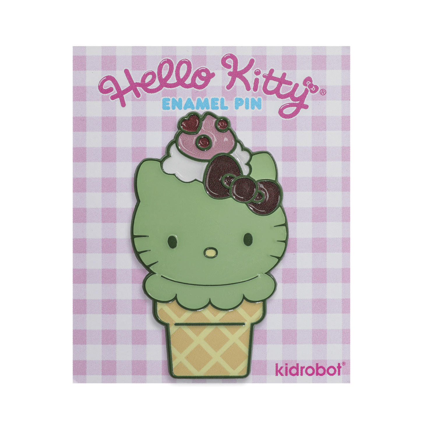 2025 CON EXCLUSIVE: Hello Kitty® Ice Cream Cone Pin - Bundle of 3 Pins (Limited Edition of 300)