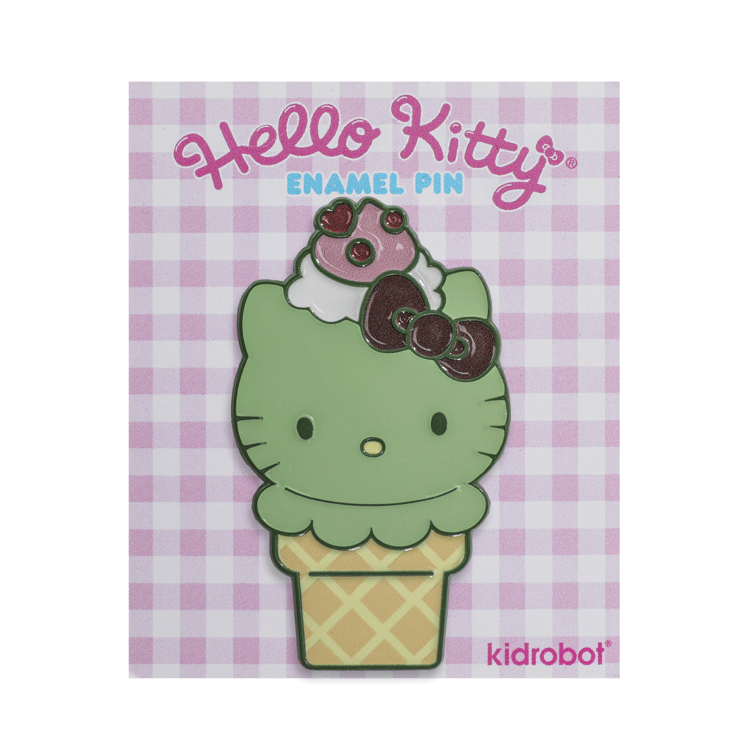 2025 CON EXCLUSIVE: Hello Kitty® Ice Cream Cone Pin - Bundle of 3 Pins (Limited Edition of 300)