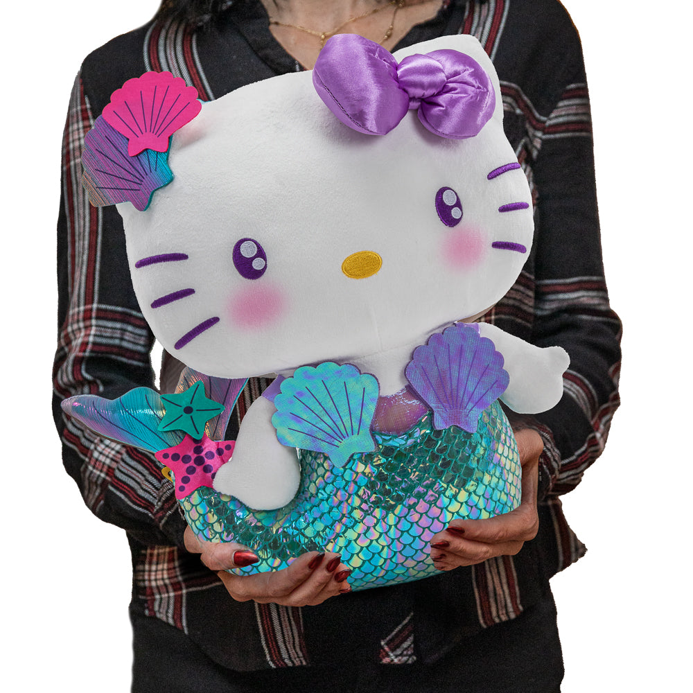 Hello Kitty® Purple Mermaid Plush