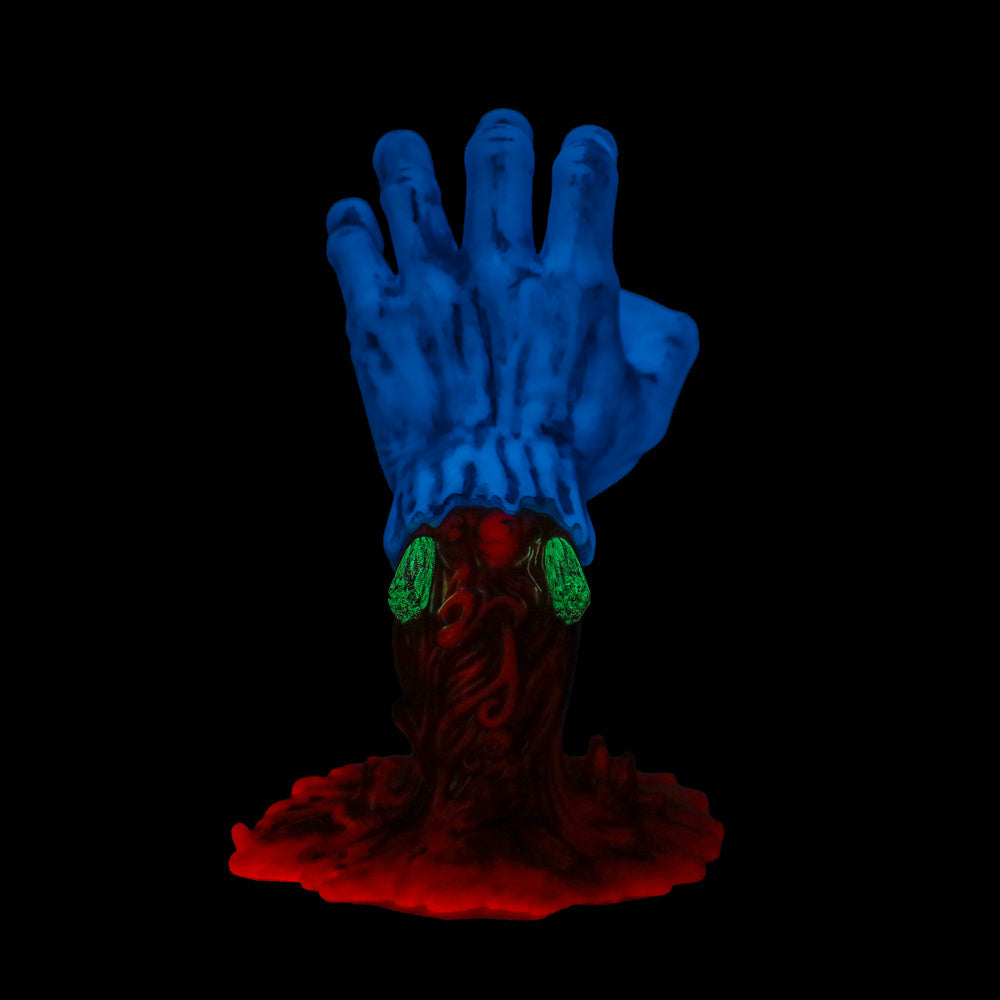 Santa Cruz Skateboards - 40th Anniversary Screaming Hand 9" Glow-in-the-Dark Vinyl Art Figure