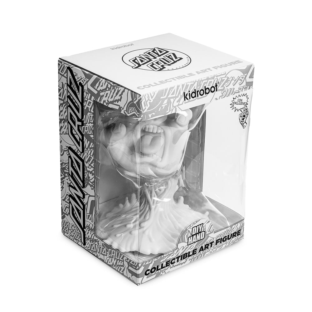 2025 CON EXCLUSIVE: Santa Cruz Skateboards - 40th Anniversary Screaming Hand 9" DIY Vinyl Art Figure (Limited Edition of 300)