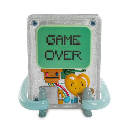 2025 CON EXCLUSIVE: Adventure Time - BMO 8" Glow-in-the-Dark Vinyl Art Figure - Game Over Edition (Limited Edition of 300)