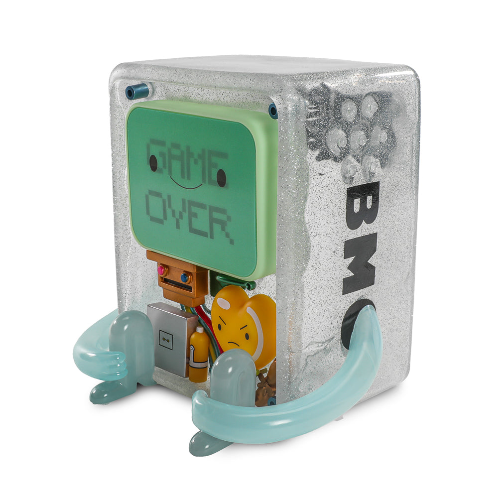 2025 CON EXCLUSIVE: Adventure Time - BMO 8" Glow-in-the-Dark Vinyl Art Figure - Game Over Edition (Limited Edition of 300)