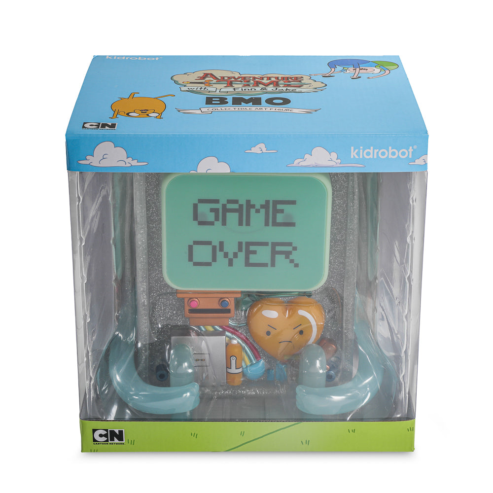 2025 CON EXCLUSIVE: Adventure Time - BMO 8" Glow-in-the-Dark Vinyl Art Figure - Game Over Edition (Limited Edition of 300)