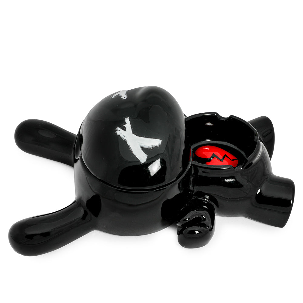 L.I.E. (LOVE ISN’T EASY) Dunny Ceramic Ashtray: BURNED Edition - Kidrobot.com Exclusive