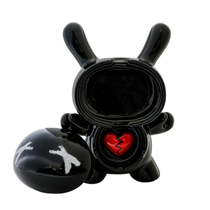 L.I.E. (LOVE ISN’T EASY) Dunny Ceramic Ashtray: BURNED Edition - Kidrobot.com Exclusive