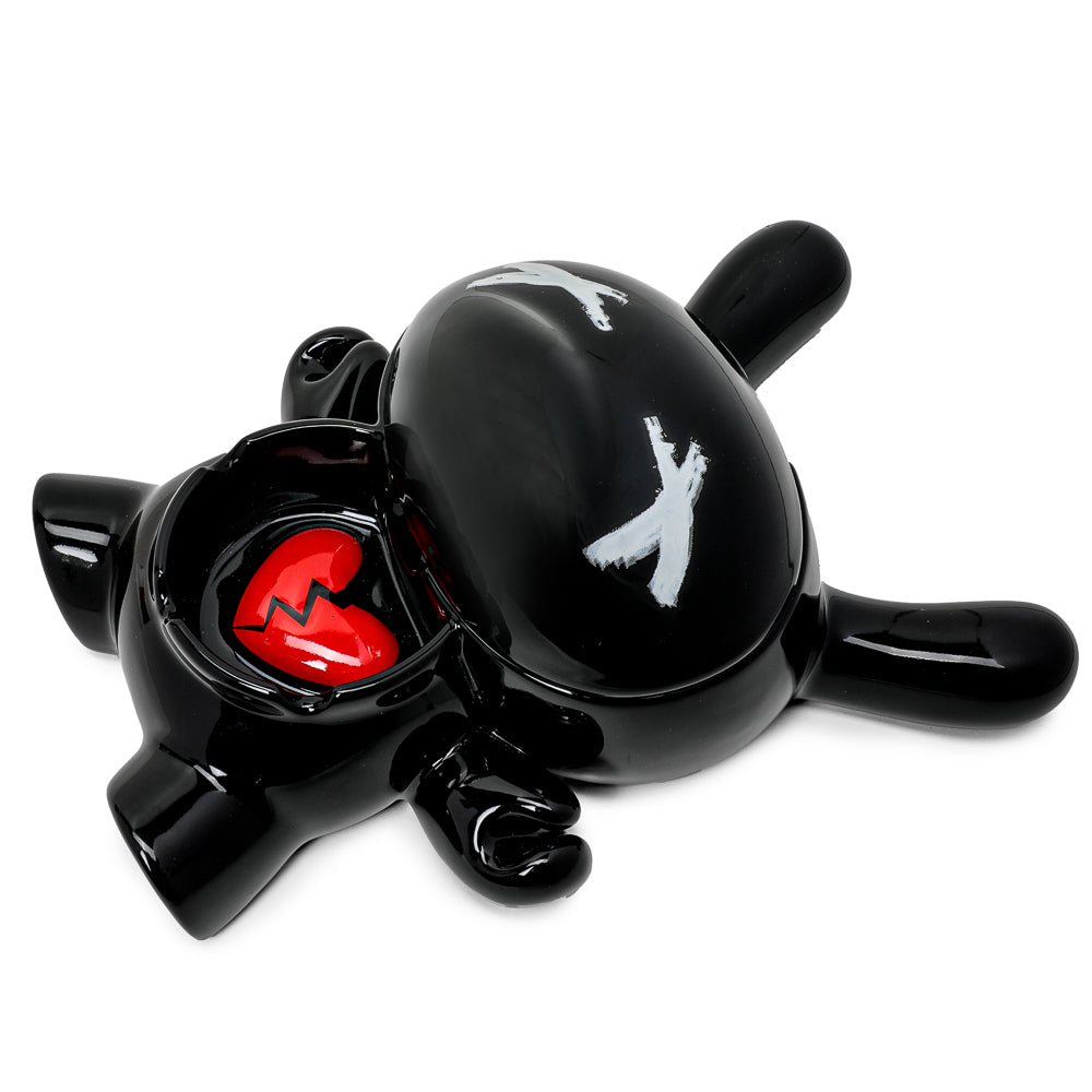 L.I.E. (LOVE ISN’T EASY) Dunny Ceramic Ashtray: BURNED Edition - Kidrobot.com Exclusive