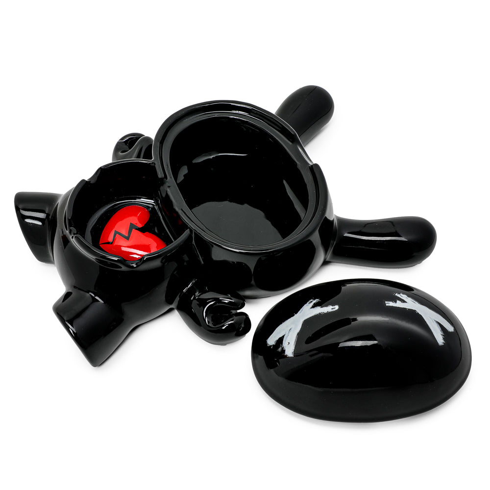 L.I.E. (LOVE ISN’T EASY) Dunny Ceramic Ashtray Complete Set of 3 (PRE-ORDER)