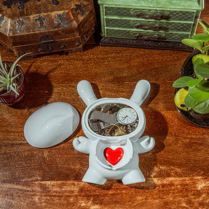 L.I.E. (LOVE ISN’T EASY) Dunny Ceramic Ashtray: PURE Edition