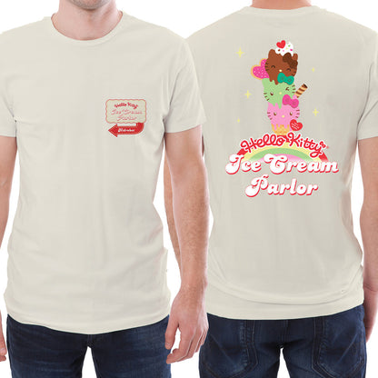 2025 CON EXCLUSIVE: Hello Kitty® Ice Cream Parlor T-Shirt (Limited Edition of 150)
