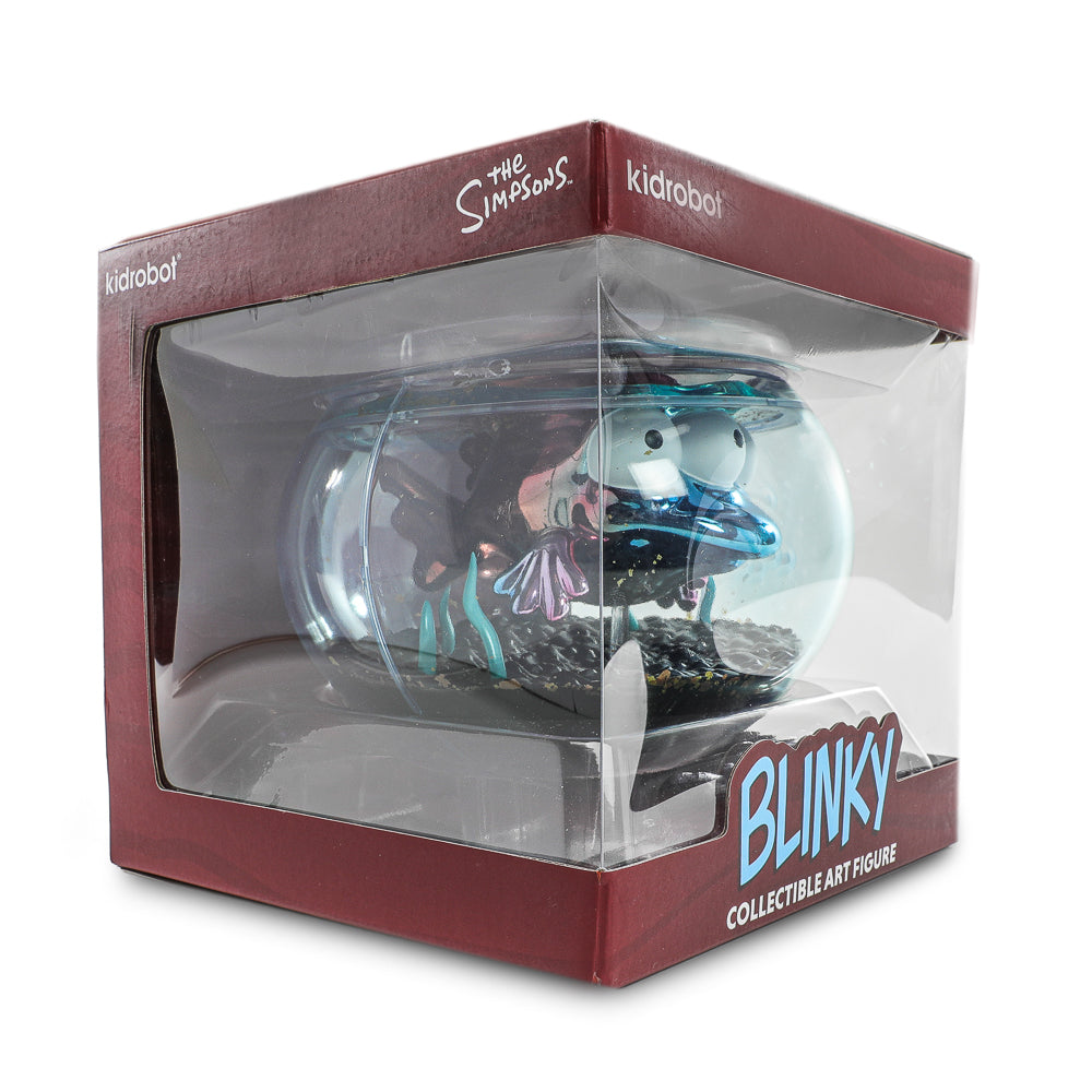The Simpsons - Blinky in Fish Bowl 5.5” Vinyl Art Figure (Nuclear Electroplate Edition) - NYCC 2025 Debut - SOLD OUT!