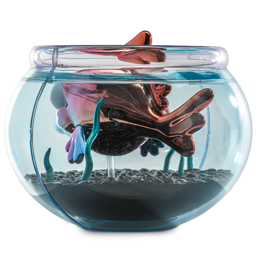 The Simpsons - Blinky in Fish Bowl 5.5” Vinyl Art Figure (Nuclear Electroplate Edition) - NYCC 2025 Debut - SOLD OUT!