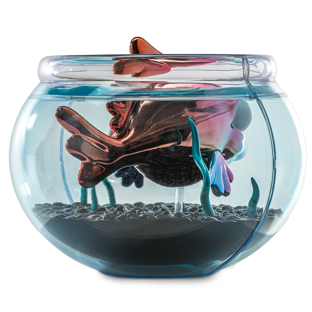 The Simpsons - Blinky in Fish Bowl 5.5” Vinyl Art Figure (Nuclear Electroplate Edition) - NYCC 2025 Debut - SOLD OUT!