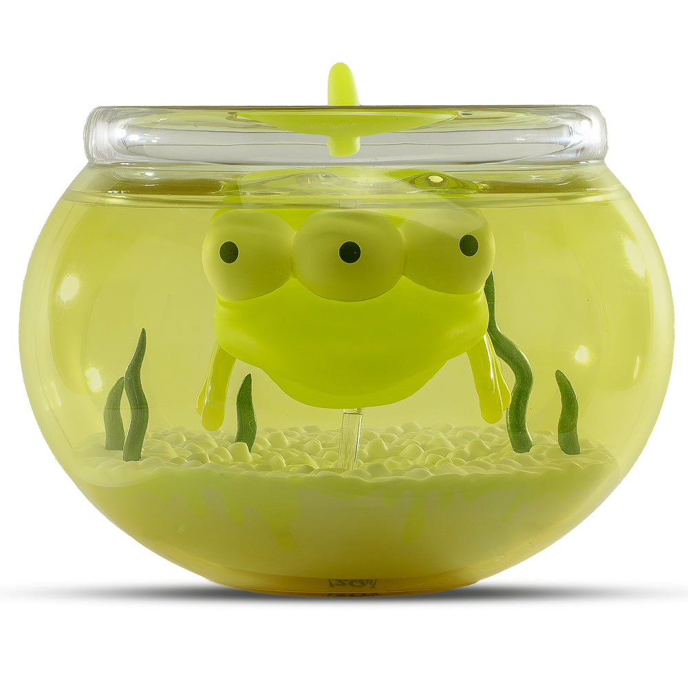 The Simpsons - Blinky in Fish Bowl 5.5” Glow-in-the-Dark Vinyl Art Figure (Radioactive Edition) - Kidrobot.com Exclusive - SOLD OUT!