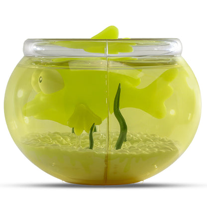 The Simpsons - Blinky in Fish Bowl 5.5” Glow-in-the-Dark Vinyl Art Figure (Radioactive Edition) - Kidrobot.com Exclusive - SOLD OUT!