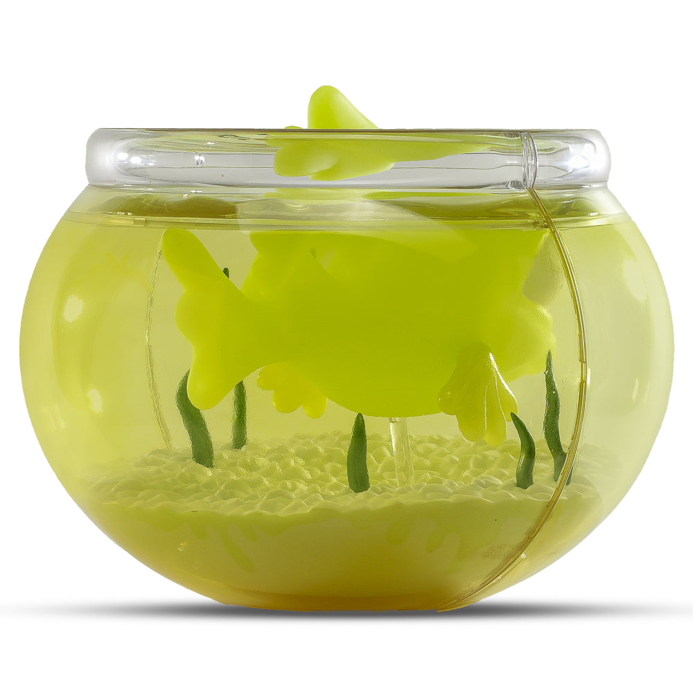 The Simpsons - Blinky in Fish Bowl 5.5” Glow-in-the-Dark Vinyl Art Figure (Radioactive Edition) - Kidrobot.com Exclusive - SOLD OUT!