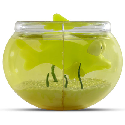 The Simpsons - Blinky in Fish Bowl 5.5” Glow-in-the-Dark Vinyl Art Figure (Radioactive Edition) - Kidrobot.com Exclusive - SOLD OUT!