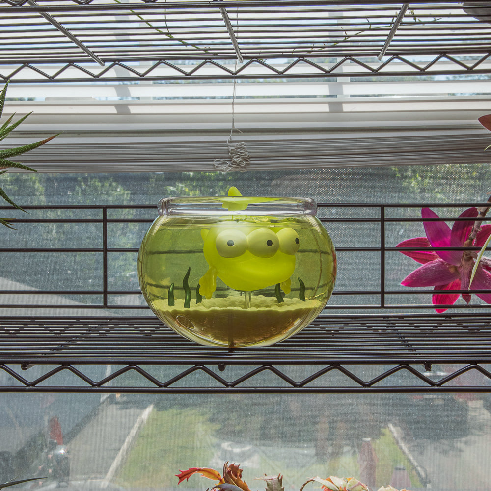 The Simpsons - Blinky in Fish Bowl 5.5” Glow-in-the-Dark Vinyl Art Figure (Radioactive Edition) - Kidrobot.com Exclusive - SOLD OUT!