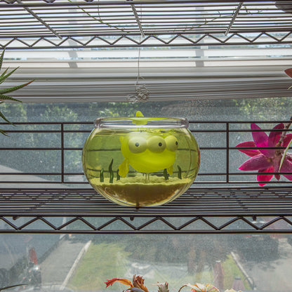 The Simpsons - Blinky in Fish Bowl 5.5” Glow-in-the-Dark Vinyl Art Figure (Radioactive Edition) - Kidrobot.com Exclusive - SOLD OUT!