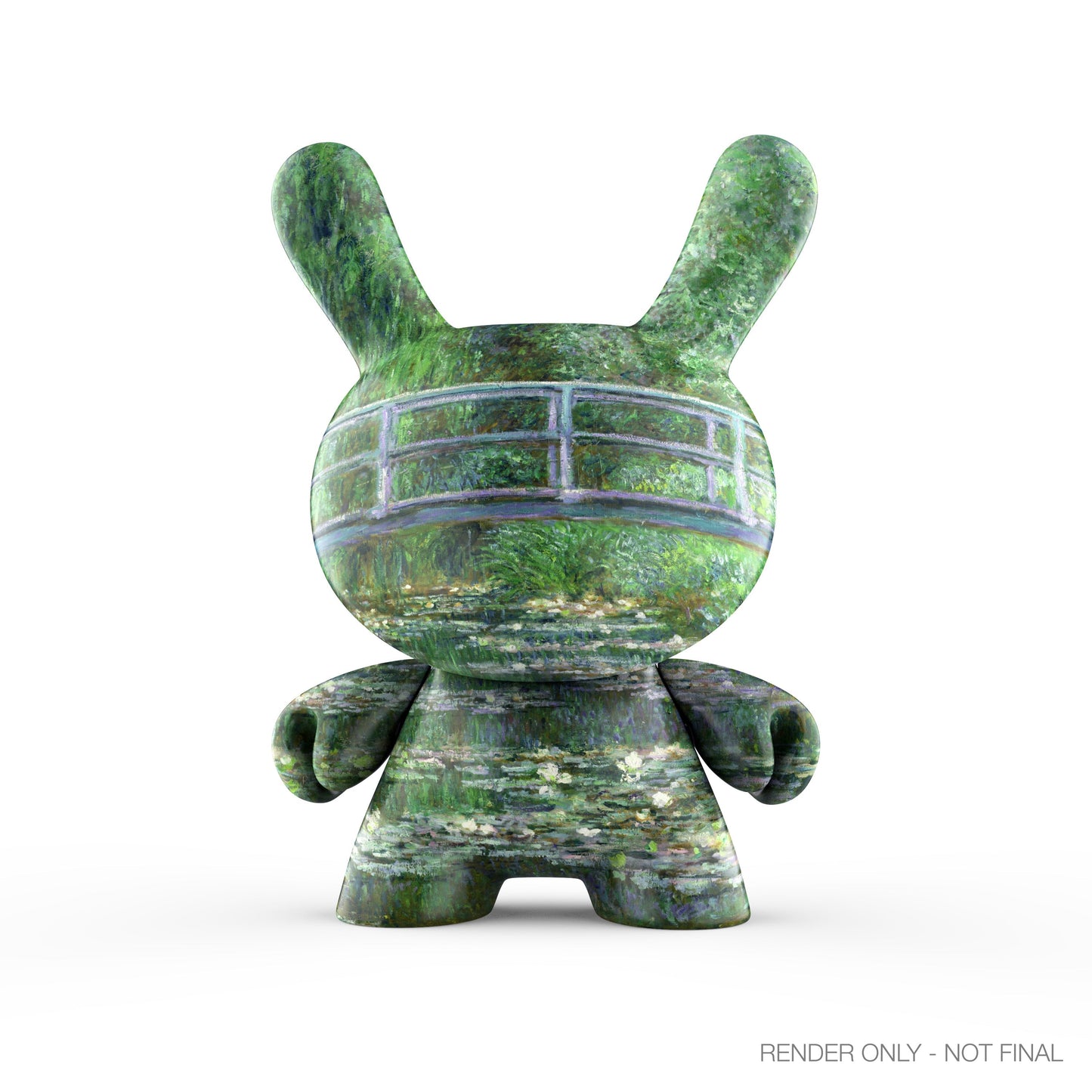 The Met 3" Showpiece Vinyl Art Dunny - Bridge Over a Pond of Water Lilies by Claude Monet (PRE-ORDER)
