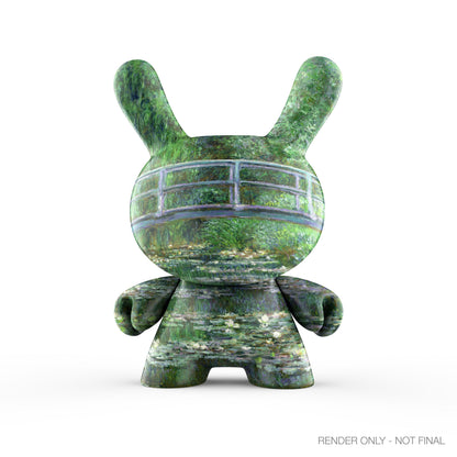 The Met 3" Showpiece Vinyl Art Dunny - Bridge Over a Pond of Water Lilies by Claude Monet (PRE-ORDER)