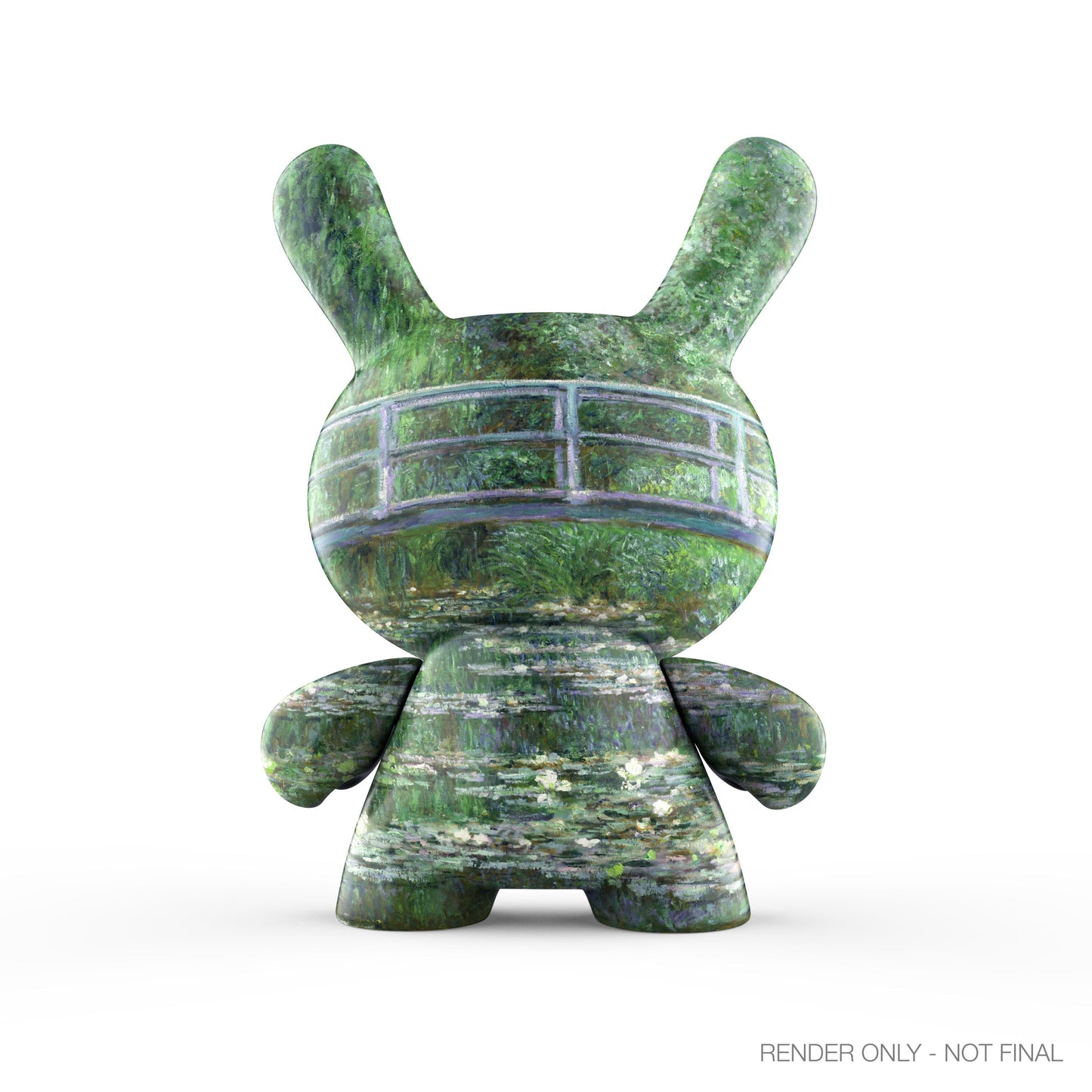 The Met 3" Showpiece Vinyl Art Dunny - Bridge Over a Pond of Water Lilies by Claude Monet (PRE-ORDER)
