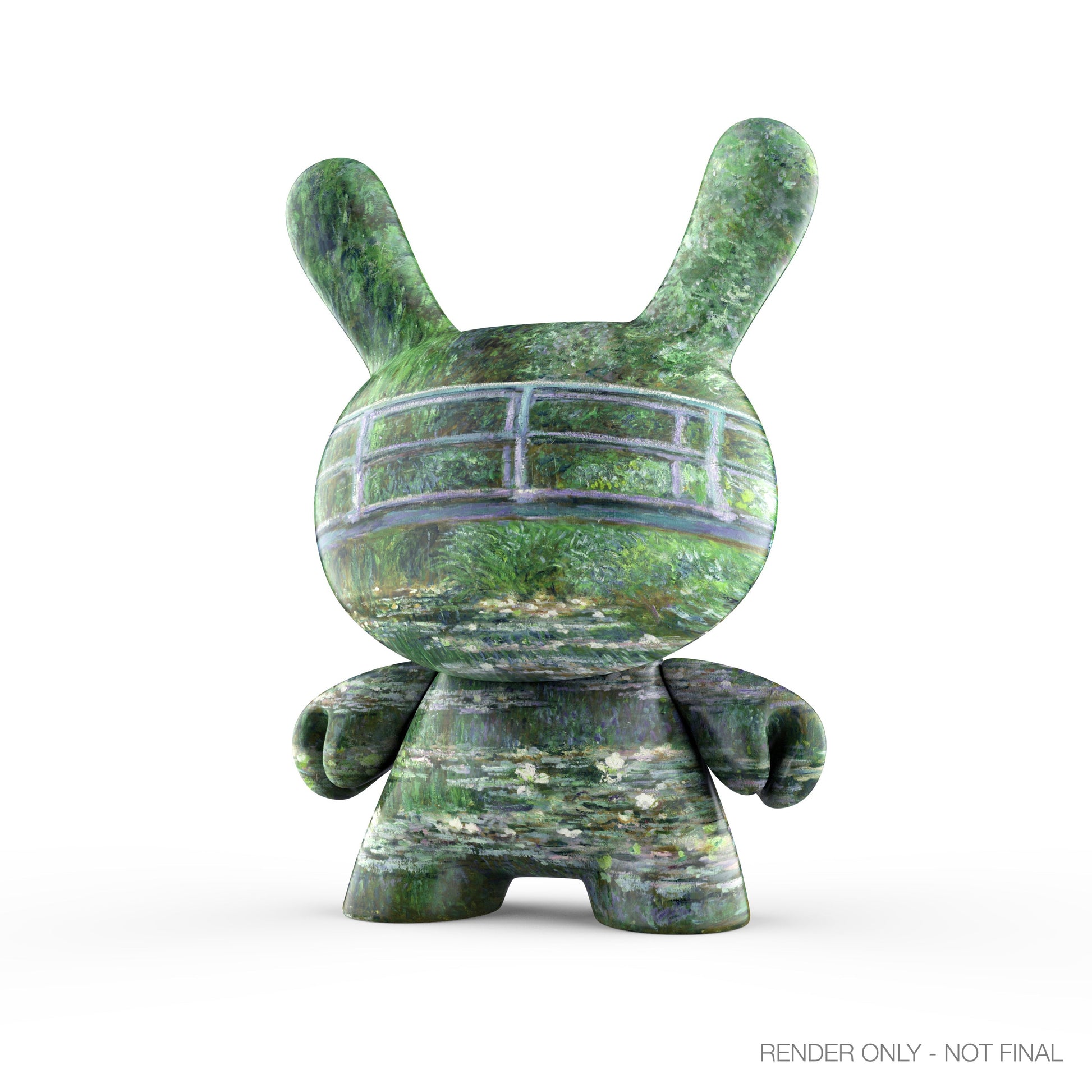The Met 3" Showpiece Vinyl Art Dunny - Bridge Over a Pond of Water Lilies by Claude Monet (PRE-ORDER)