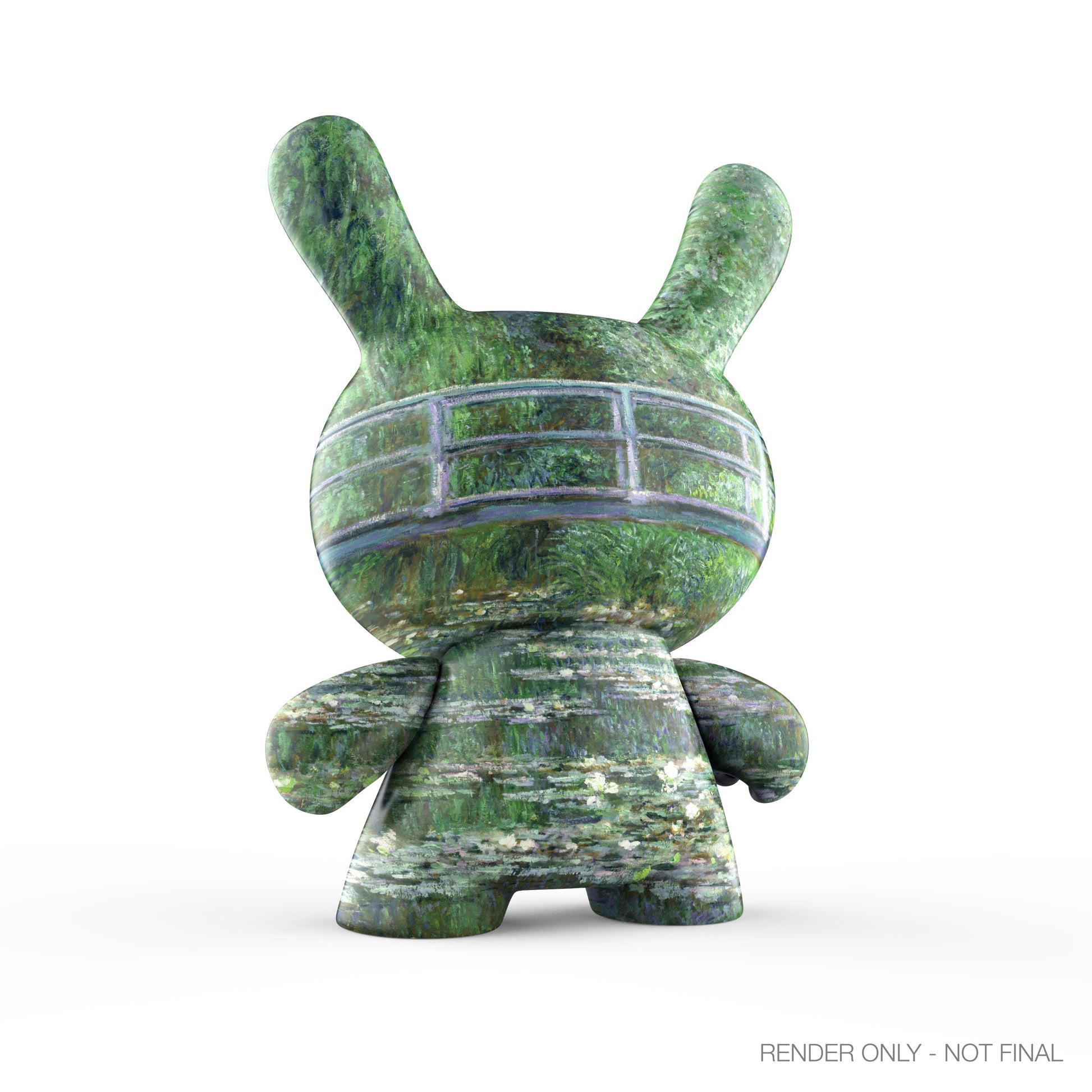The Met 3" Showpiece Vinyl Art Dunny - Bridge Over a Pond of Water Lilies by Claude Monet (PRE-ORDER)